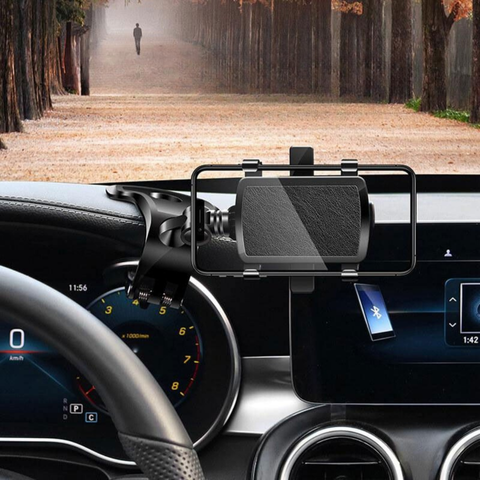 Støtte Telefon Bil – Rotation Op Til 1200° Og Sikker Hold