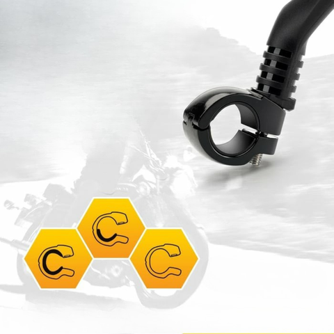 Rétroviseur Moto Et Vélo Rotatif 360° — Protection Et Visibilité Optimale