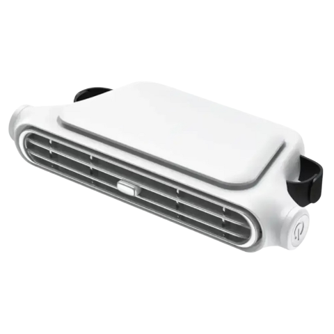 Auto sedadlový ventilátor – upevnenie na opierku hlavy