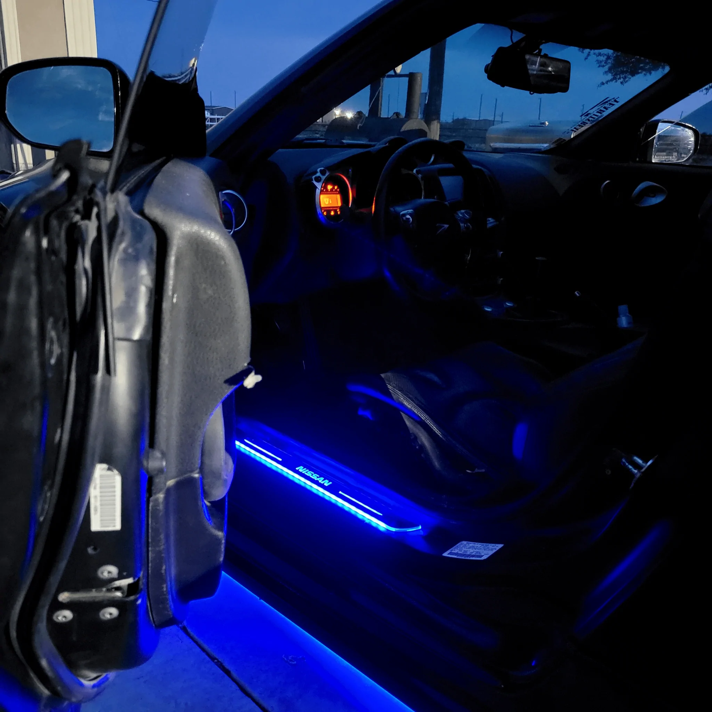 Iluminación De Umbral De Puerta De Coche — Accesorio Práctico Y Decorativo