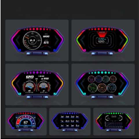 شاشة رقمية للقيادة - السرعة والمعلومات في لمحة واحدة