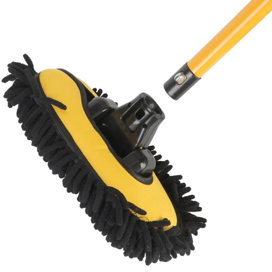 Telescopic Cleaning Broom – Swivel Head and Long Handle