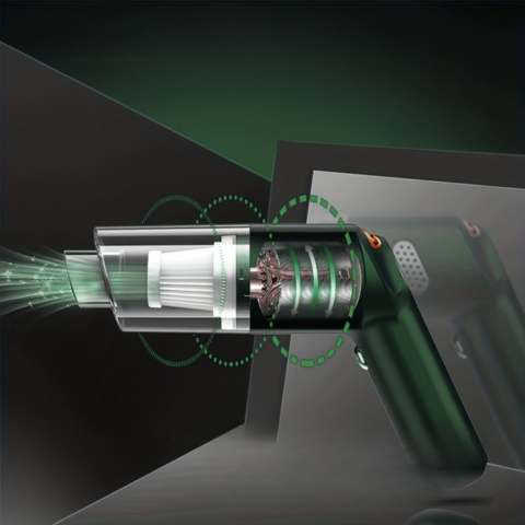 Aspirateur Sans Fil Auto — Puissance D’aspiration Optimale
