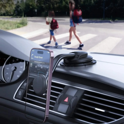 Univerzálna magnetická telefónna podpora – upevnenie na palubnú dosku