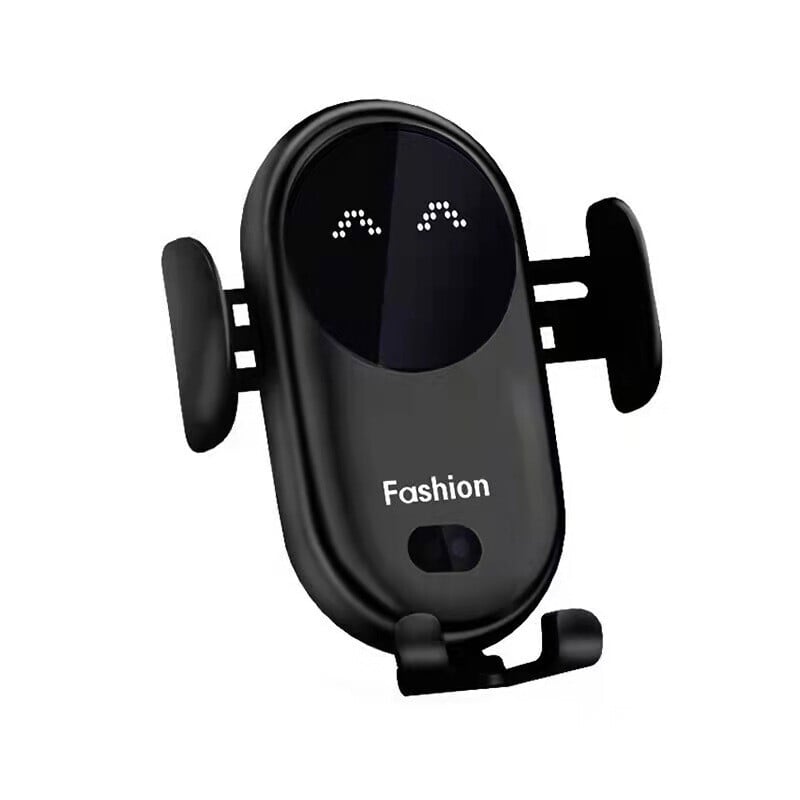 Cargador Inalámbrico para Coche con Soporte para Teléfono – Fijación Automática y Rápida
