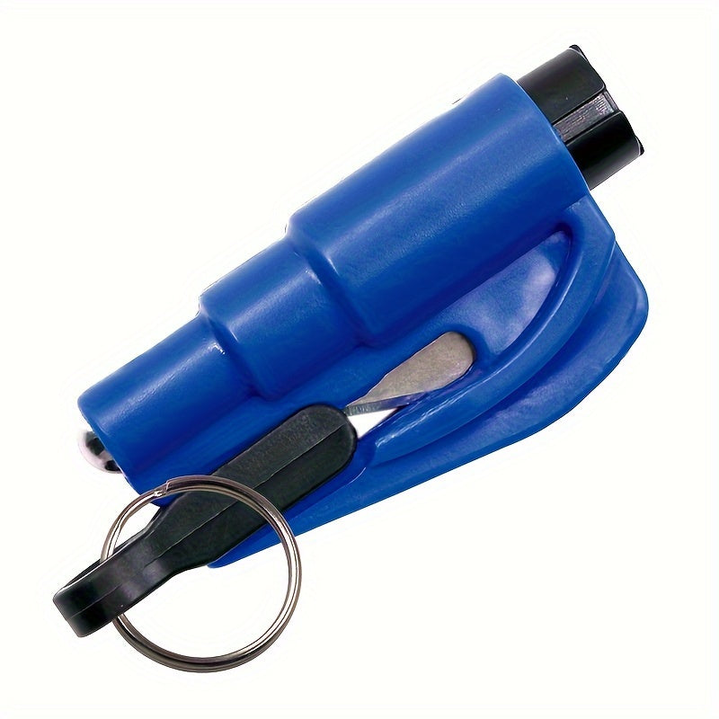 Compact Security Tool — Window Breaker & Seat Belt Cutter
