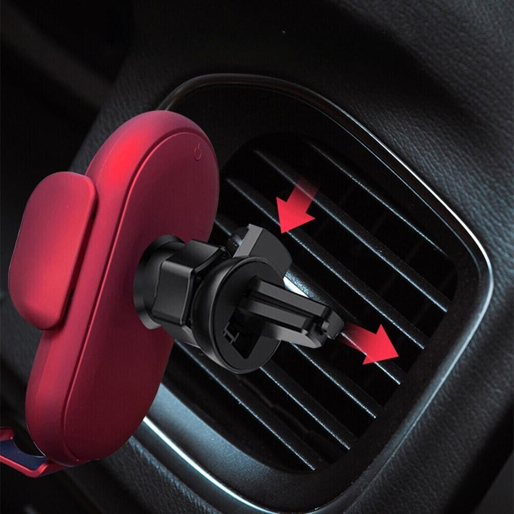 Cargador Inalámbrico para Coche con Soporte para Teléfono – Fijación Automática y Rápida