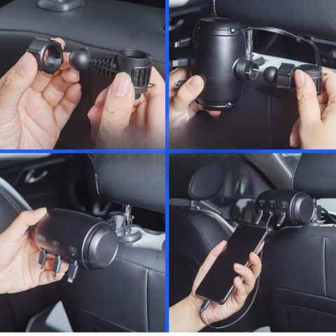 Multi-Port Auto-Ladegerät — Ideal für all Ihre Geräte