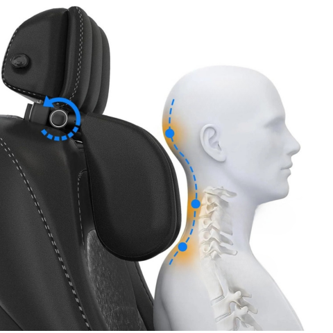 Autostoelhoofdsteun van schuim - Zachtheid en veiligheid