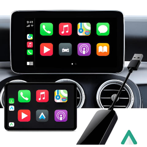 Universele Draadloze Auto-adapter — Gemakkelijk te gebruiken met CarPlay en Android Auto