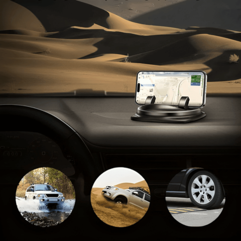 Podpora telefónu v aute — nastaviteľná a posilnená stabilita