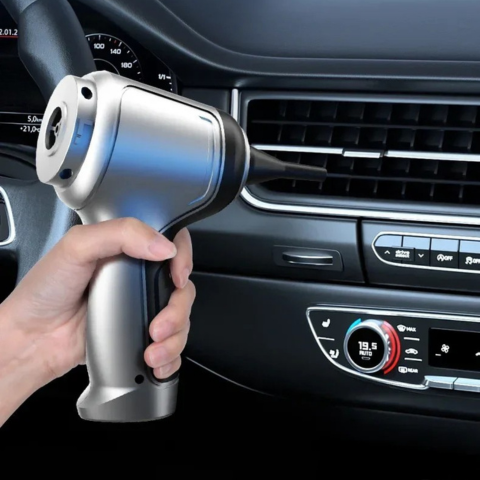 Aspirator Suflant Fără Fir – Curățare Precisă Pentru Mașină