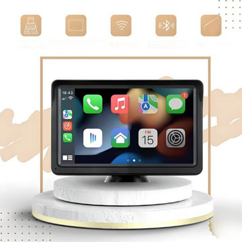 Multimediálny systém do auta - HD obrazovka a bezdrôtový CarPlay