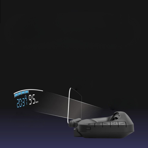 Zobrazenie hlavy hore pre auto – Rýchlosť a údaje v reálnom čase