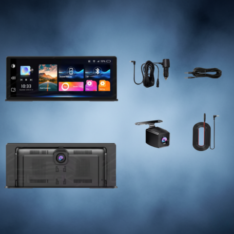 Telecamera da cruscotto — Schermo grande 11,3" Ultra HD 4K