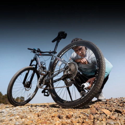 Bærbar Elektrisk Pumpe for Sykkel — Kraftig & Kompakt