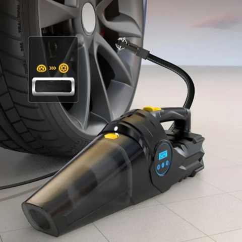 多機能車用掃除機 — 即時清掃と膨張