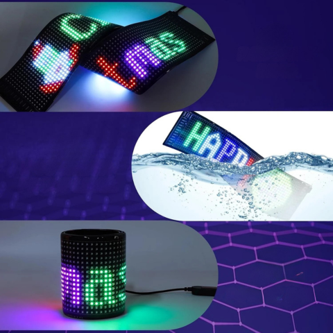 Programovatelné LED panel pro automobil — Moderní komunikace a styl