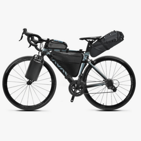 Borsa da sella per bici grande capacità — Impermeabile e riflettente