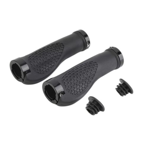 Rubber Handlebar Grips For Bicycle — Stability And Control