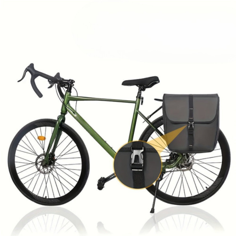 Sacoche Double De Vélo Étanche — Grande Capacité 10L