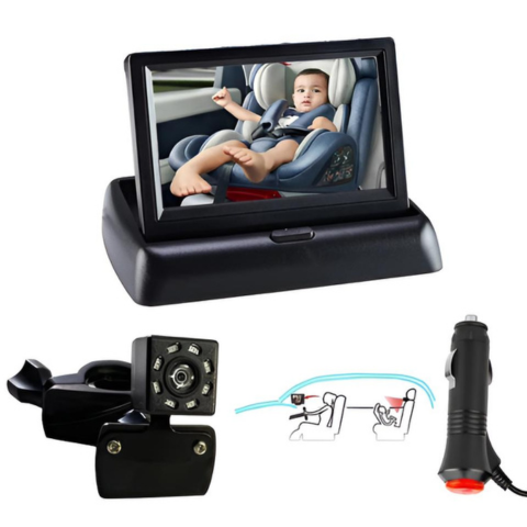 Auto-Kamera für Babys — Sicherheit und Ruhe beim Fahren