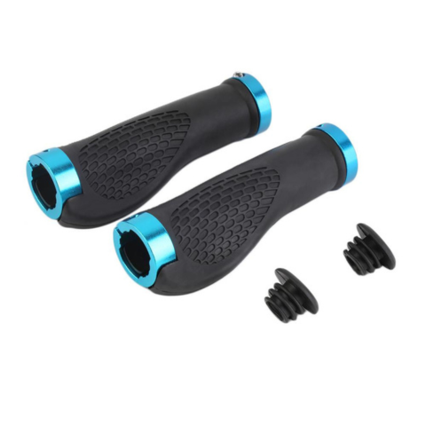 Rubber Handlebar Grips For Bicycle — Stability And Control