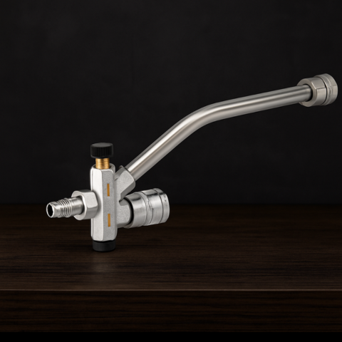 Korkeapaineinen Pistosuutin Vaahdotusputkella — Tehokas Puhdistus