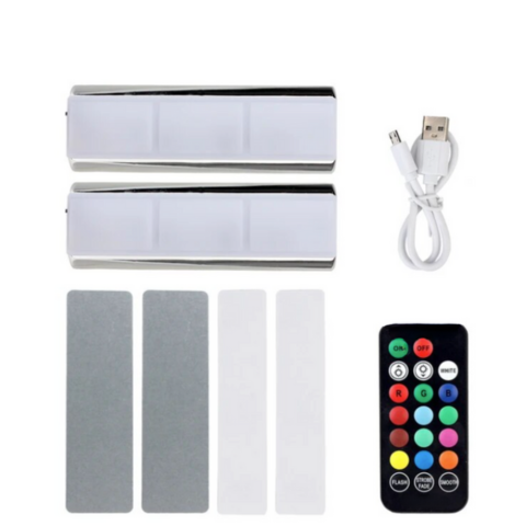 Többszínű LED világítás autó belső teréhez – Távvezérlés