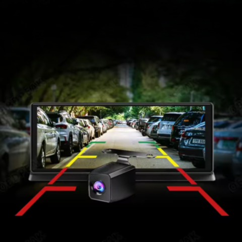 Dashbordkamera — 11.3" Ultra HD 4K stor skjerm