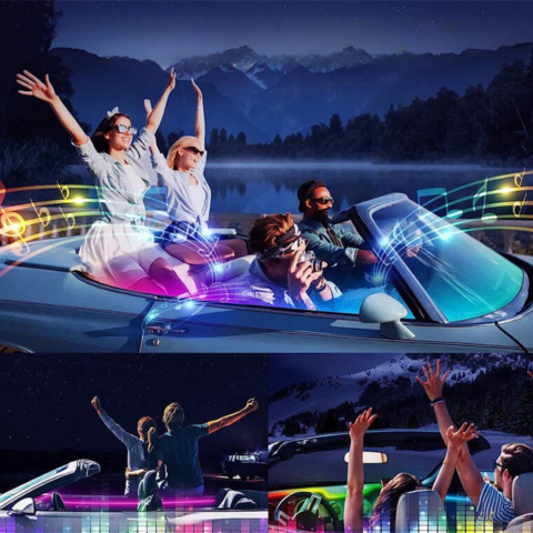 Kit de Iluminación Interior de Coche LED — Crea la Ambiente Ideal