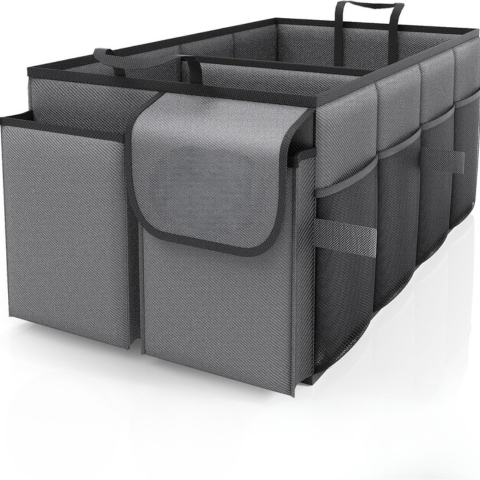 Organizador De Maletero De Coche — Almacenamiento Plegable Y Práctico
