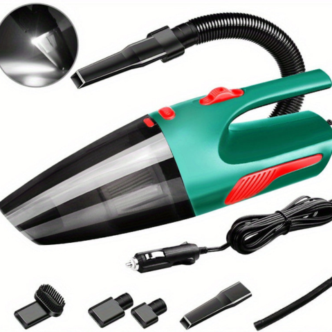 Powerful Portable Car Vacuum Cleaner — Quick Cleaning and Everyday Convenience