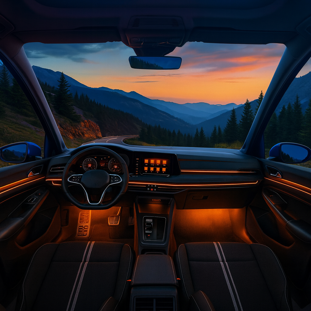 Kit Belysning Inuti Bilen LED — Skapa Den Perfekta Stämningen