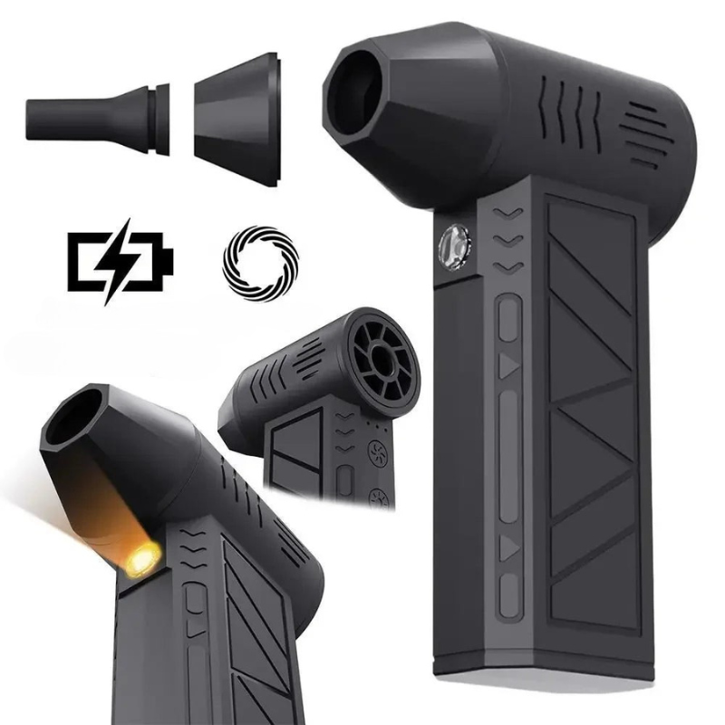 Kompaktný multifunkčný fúkač s LED