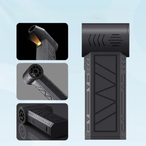 Kompaktný multifunkčný fúkač s LED