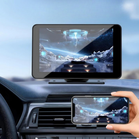 Autoradio Portable 7 Pouces Avec Carplay Sans Fil — Installation Simple & Interface Moderne