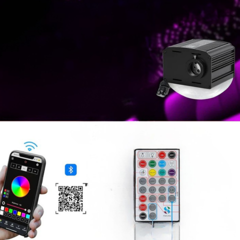 Optická súprava osvetlenia hviezdnej oblohy - jedinečný svetelný efekt a nočná atmosféra