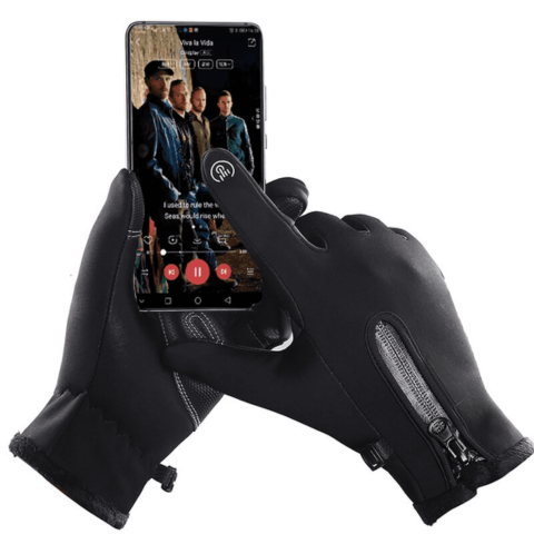 Mănuși de iarnă pentru ciclism - utilizare zilnică și design practic