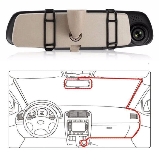 Autokamera s dvoma objektívmi - nepretržité monitorovanie a široký uhol záberu