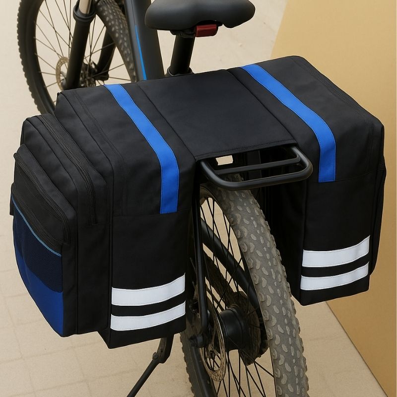 Sacoches Arrière Pour Vélo — Confort De Voyage & Haute Capacité De Charge