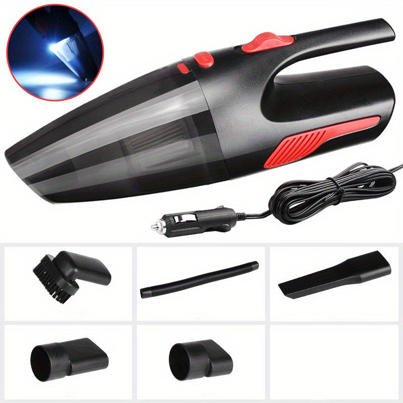 Powerful Portable Car Vacuum Cleaner — Quick Cleaning and Everyday Convenience