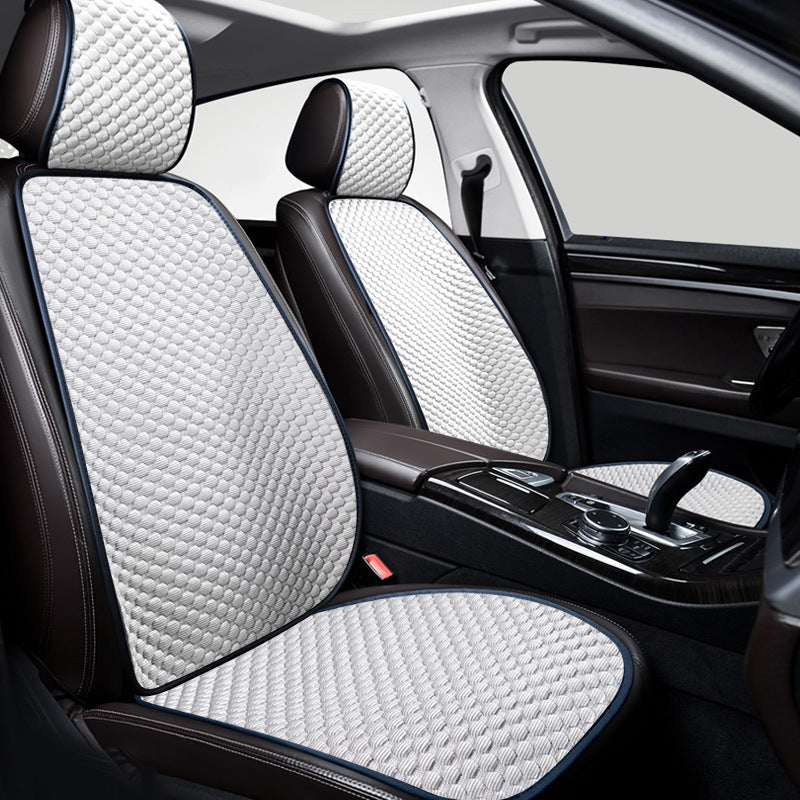 Zitplaatshoes Auto – Ademend Stof en Zomercomfort 