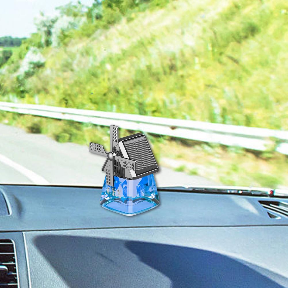 Diffuseur De Parfum Solaire Pour Voiture — Fraîcheur Continue Sans Batterie