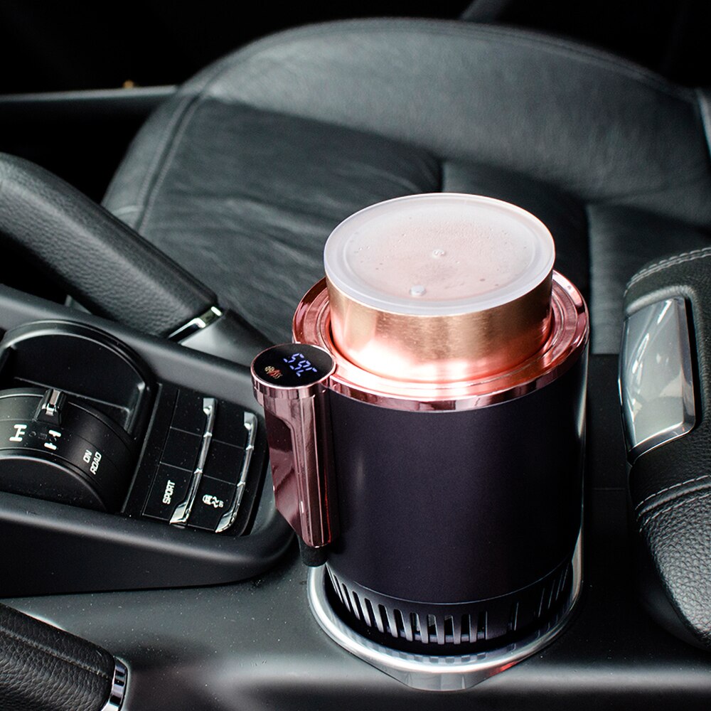 CLEVERCUP  Porte gobelet chauffant et réfrigérant pour voiture