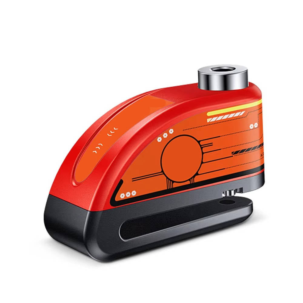 قرص مضاد للسرقة على الدراجة النارية مزود بجهاز إنذار - أمان محسّن وإشارة مسموعة قوية