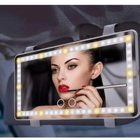 LED Mirror for Makeup in the Car – Adjustable Lighting 