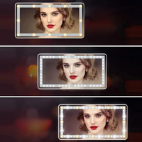 LED Mirror for Makeup in the Car – Adjustable Lighting 