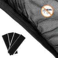 Sada 4 slnečných clon do auta – Kompletná ochrana okien 