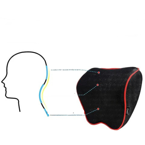 Ergonomisch Hoofdkussen Auto – Ontspanning Pack 